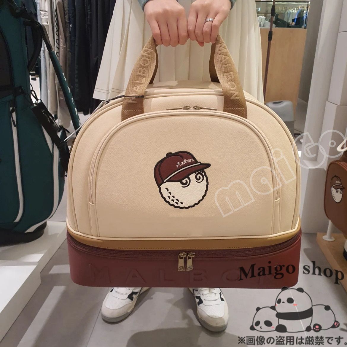 新品未使用 malbon golf マルボンゴルフ ボストンバッグ 旅行用バッグ ゴルフバッグ 大容量 ハンドバッグ 耐摩耗性 - メルカリ