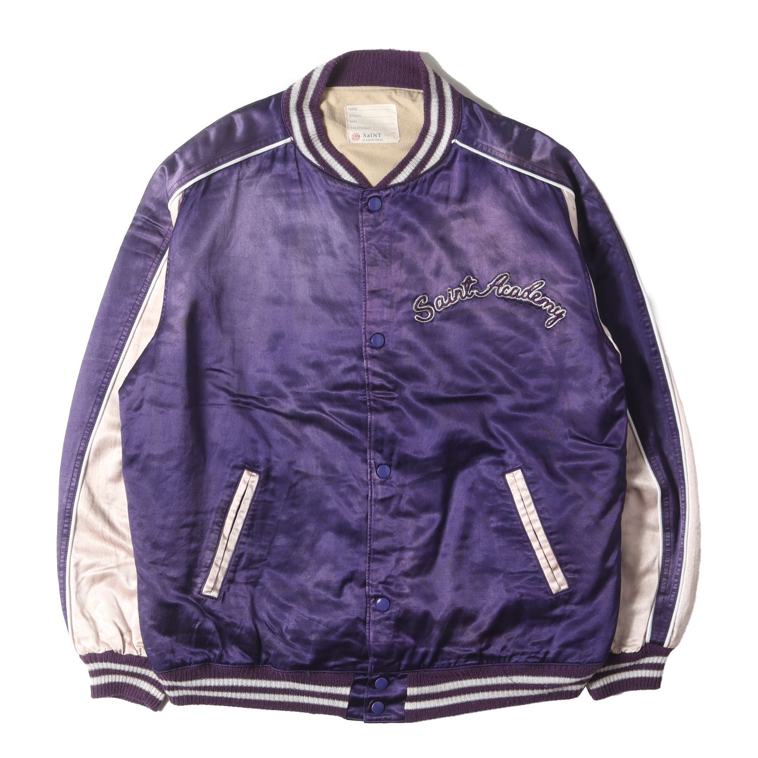 新品】SAINT MICHAEL セントマイケル ジャケット パープル