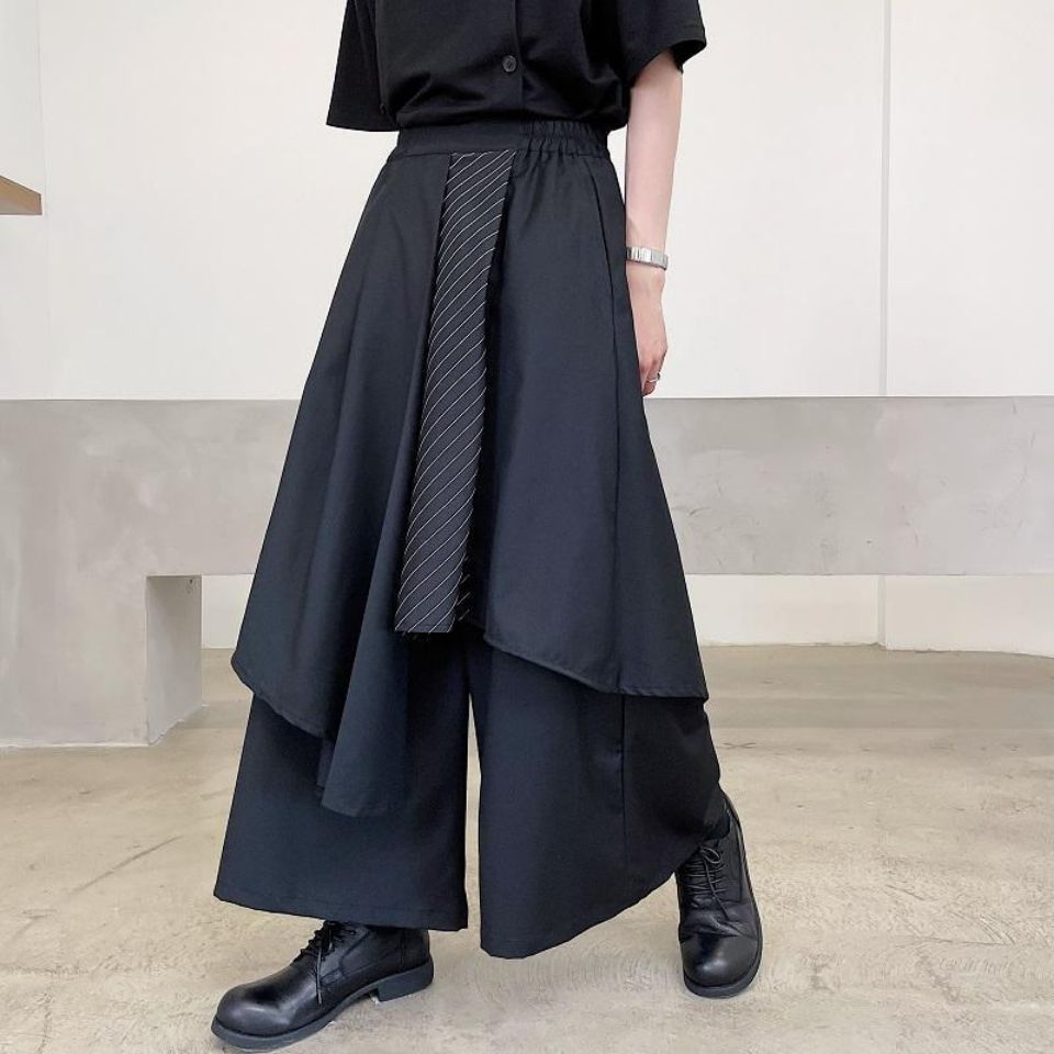 コムデギャルソン ワイドサルエルパンツ 袴 サルエルパンツ 袴パンツ 未使用 男女兼用 ワイドパンツ