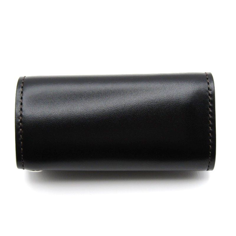 ワイルドスワンズ キーケース サドルプルアップ CLIPPER III クリッパー3 4連フック ブラック 黒