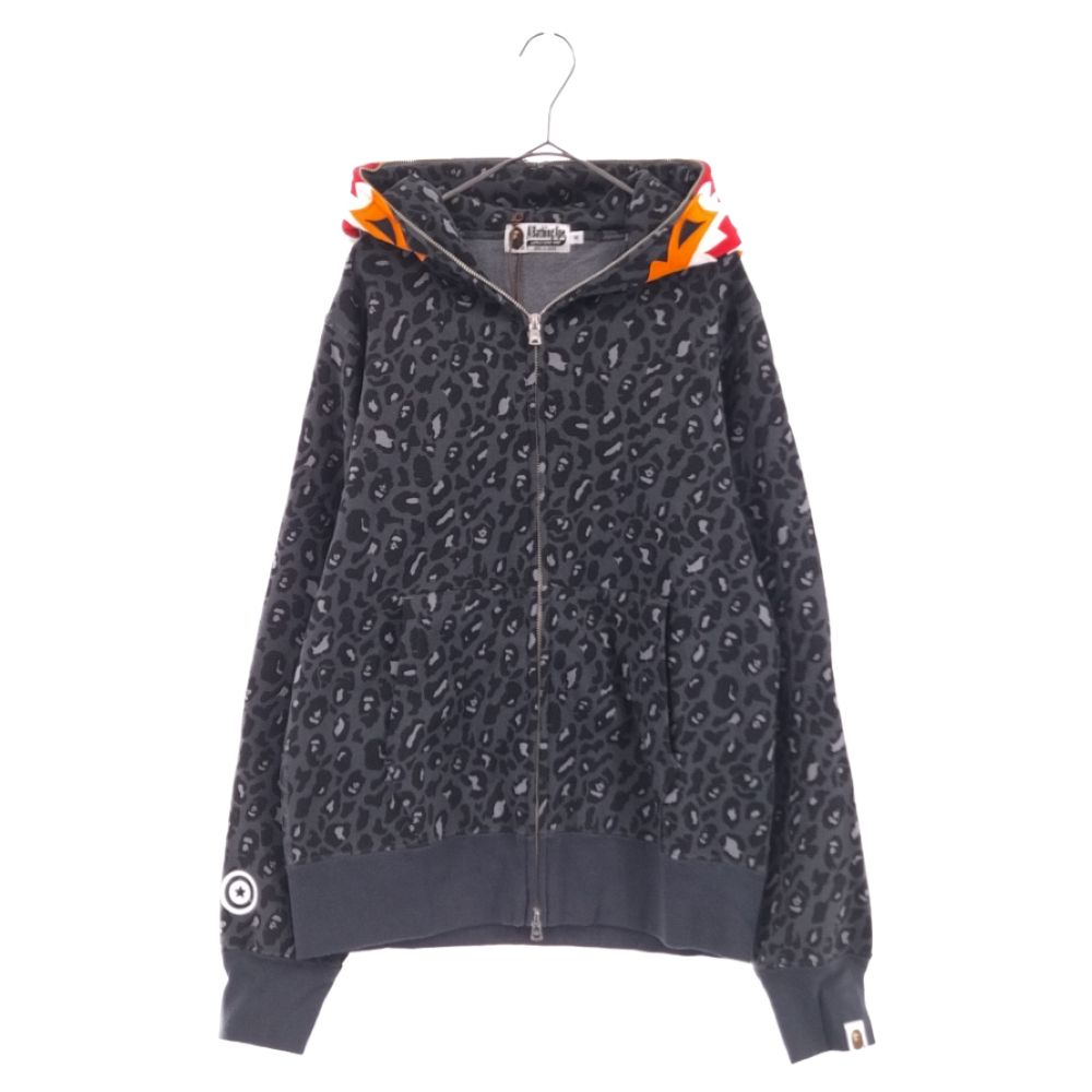 A BATHING APE (アベイシングエイプ) Leopard Print Tiger Hoodie