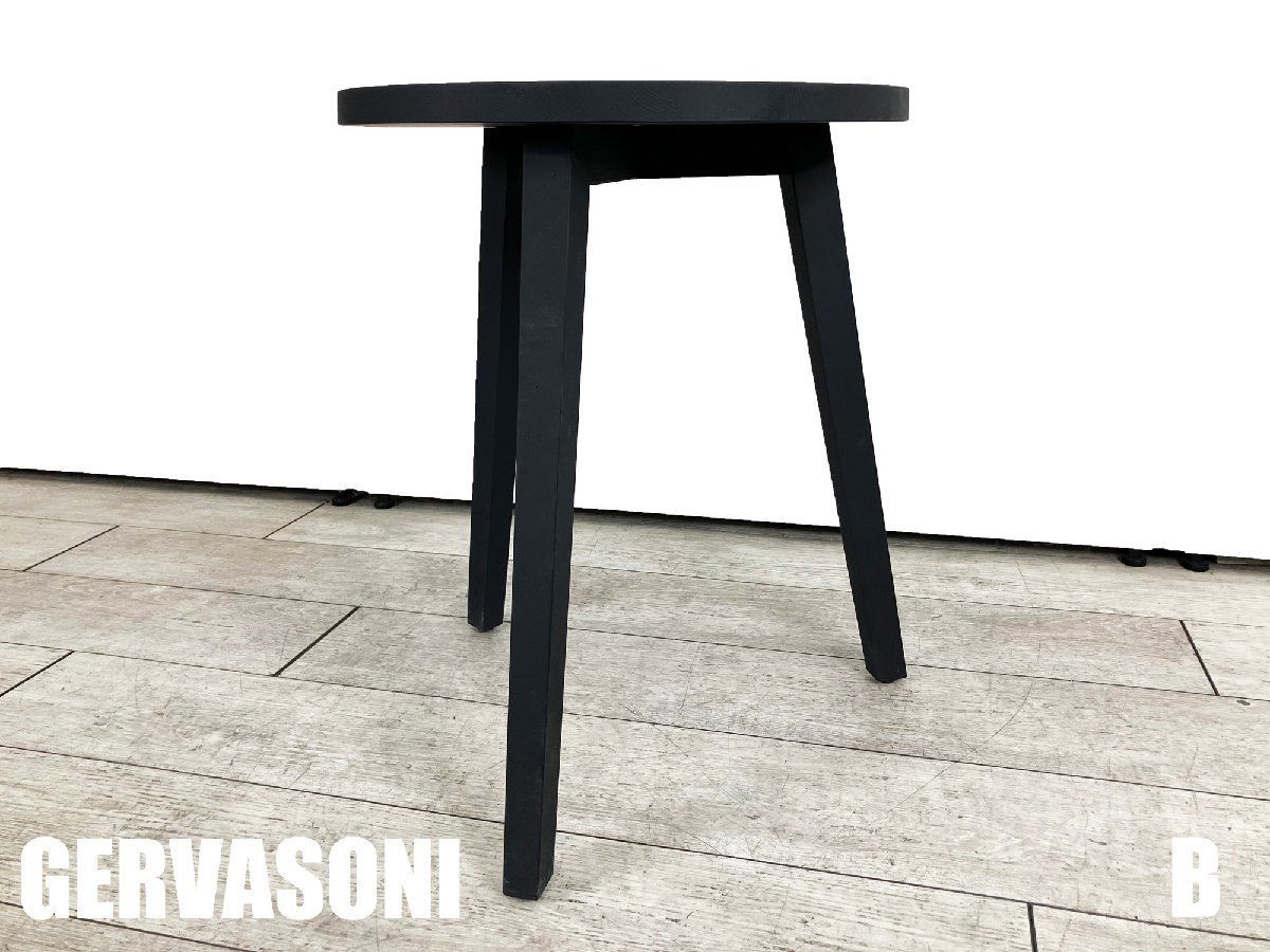 B)GERVASONI / ジェルバゾーニGRAY 44 パオラ・ナヴォーネ黒参考定価通常価格380，600 税込