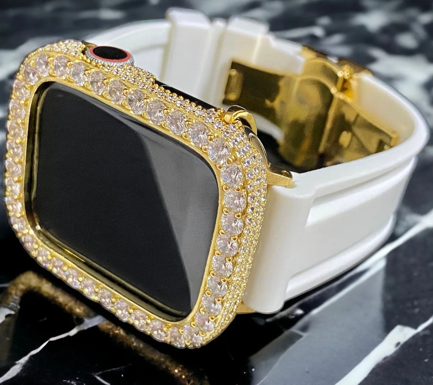 38mm 時計 Applewatch 高級ベルト Applewatch カバー 超高級大粒 