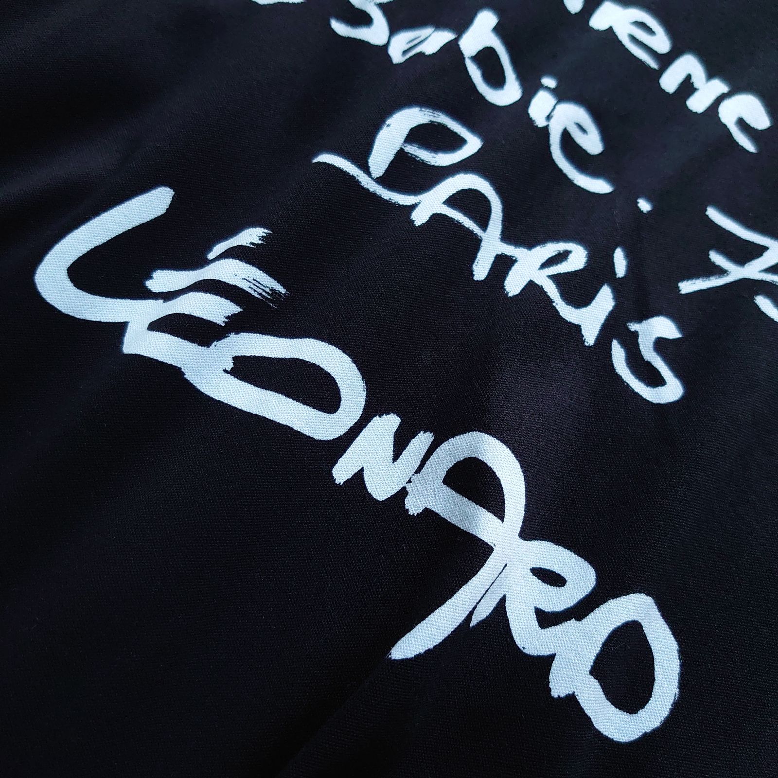 【売約済】レオナールスポーツ　カットソー　花柄トリム　ロゴ刺繍 売約済】レオナールスポーツ カットソー 花柄トリム ロゴ刺繍