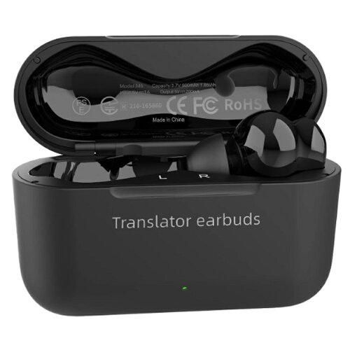 4営業日で発送 Wooask WOOASKM6 BK AI翻訳機 ワイヤレスイヤホンとしても利用できる 127カ国の言語を翻訳 WOOASK PLUS M6 オフライン
