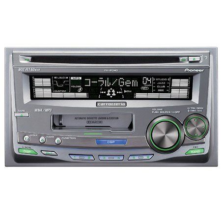 パイオニア オーディオ FH-P040 2D CD カセット カロッツェリア(中古品)