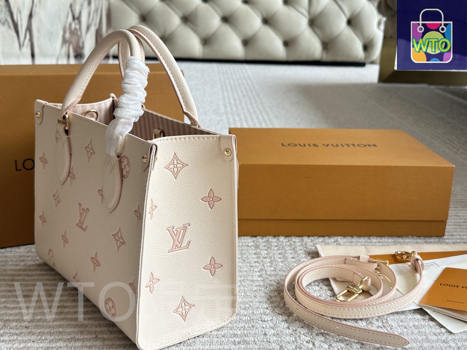 今日特価】LV Onthego トートバッグ 25×20cm（S サイズ） - メルカリ
