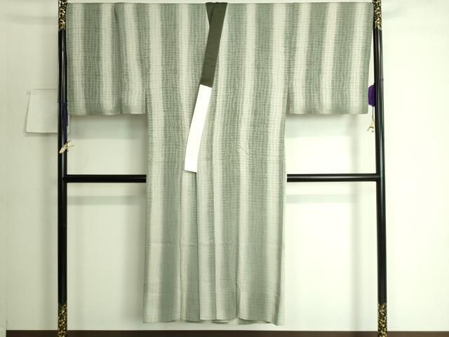 平和屋着物○男性 色無地 高麗納戸色 正絹 逸品 CAAU3043yc 