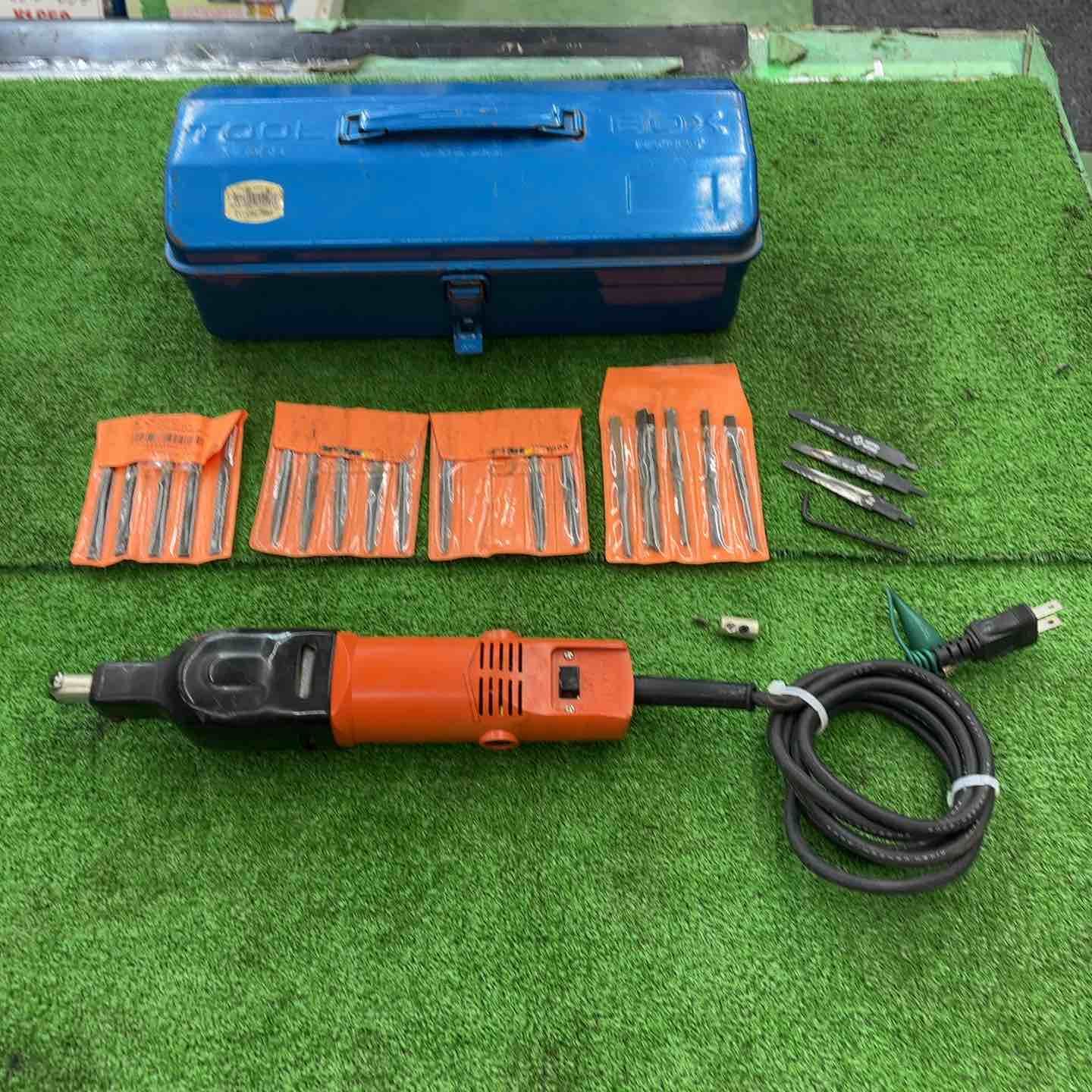 品 NITTO 日東工業 電動スーパーハンド ESH-80 ヤスリ付き 他付属品 桶川店