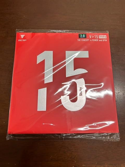 【新品・2営業日で発送】VICTAS(ヴィクタス) V 15_スティッキー (200120) 色 : ブラック サイズ : 2.0 