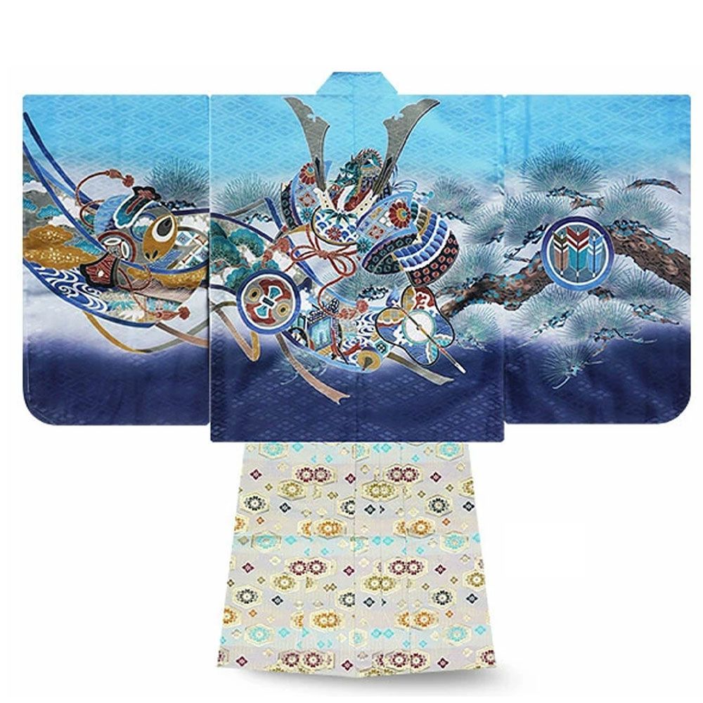 5歳男児 着物 羽織袴 アンサンブル 豪華13点フルセット 5歳 男児 着物 羽織袴 アンサンブル 豪華13点フルセット dansan8-8