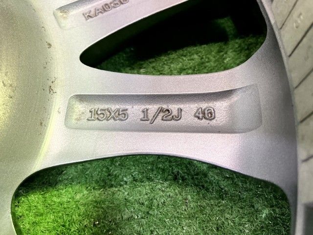 【送料無料】MAZDA純正 15×6 +45 4×100 デミオ マツダ純正 ホイール  マツダ 純正 DJ デミオ &frasl; MAZDA2 マツダ2 ホイール 4本 4H-100 15