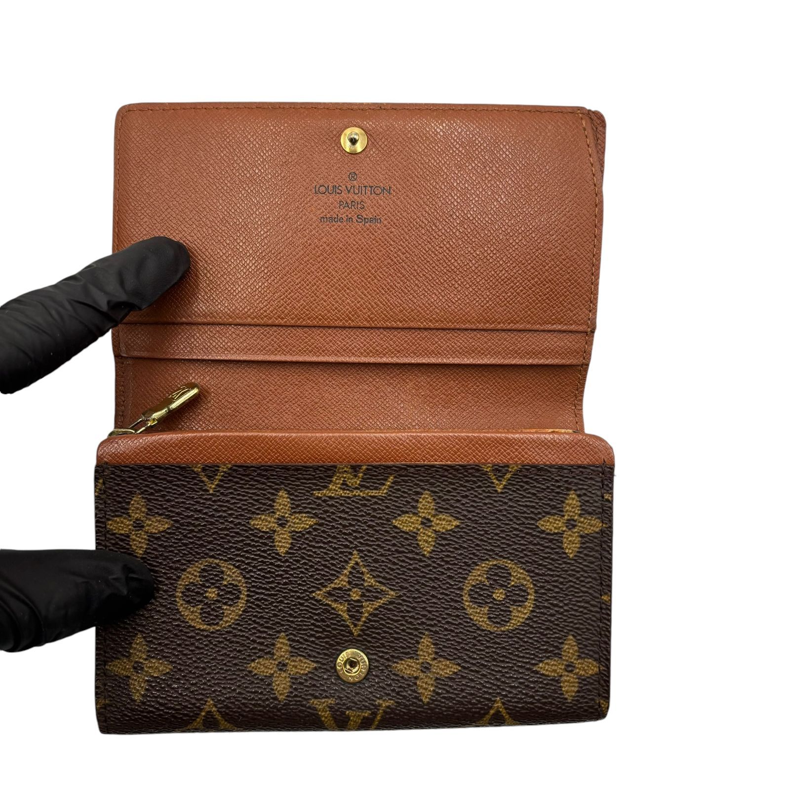 LOUIS VUITTON ルイヴィトン 二つ折り財布 モノグラム アン