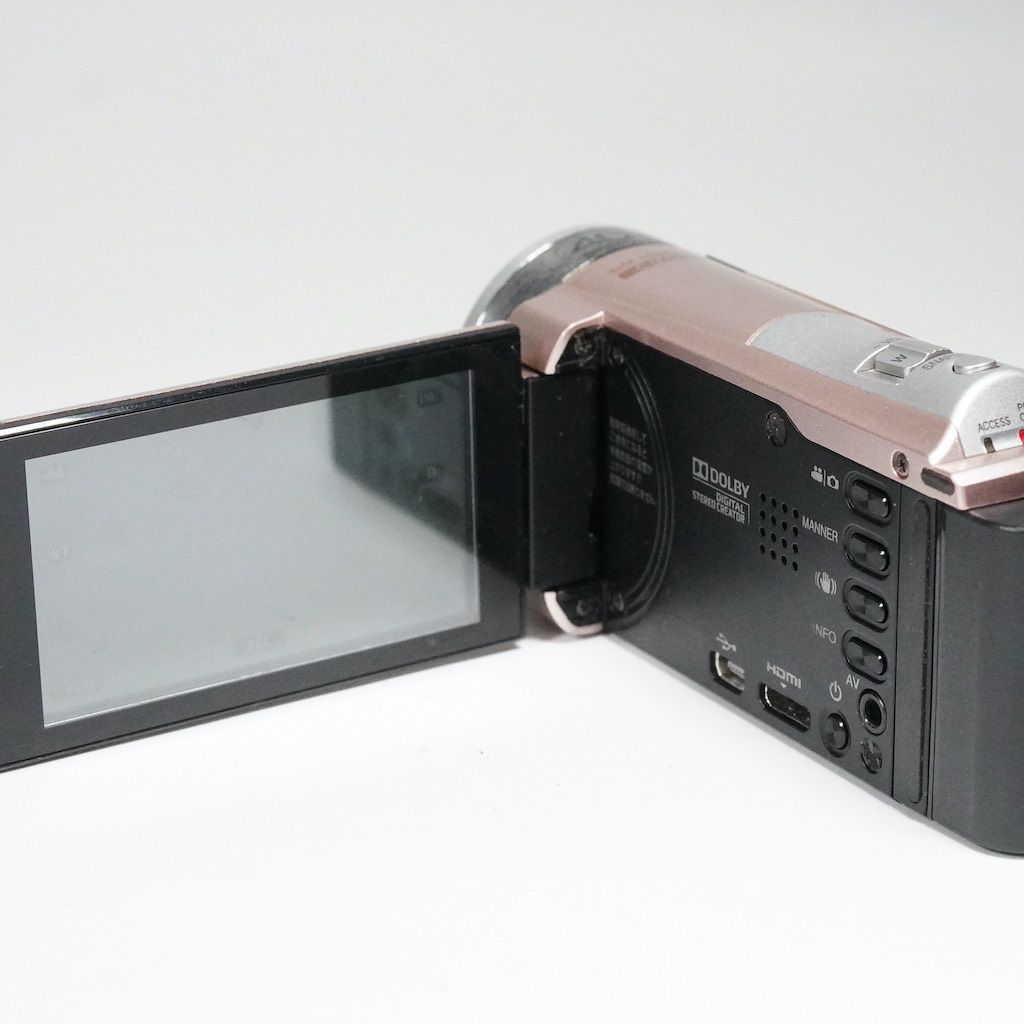 JVC Victor Everio GZ-E600-N ピンク 動作OK 1週間保証 /1222