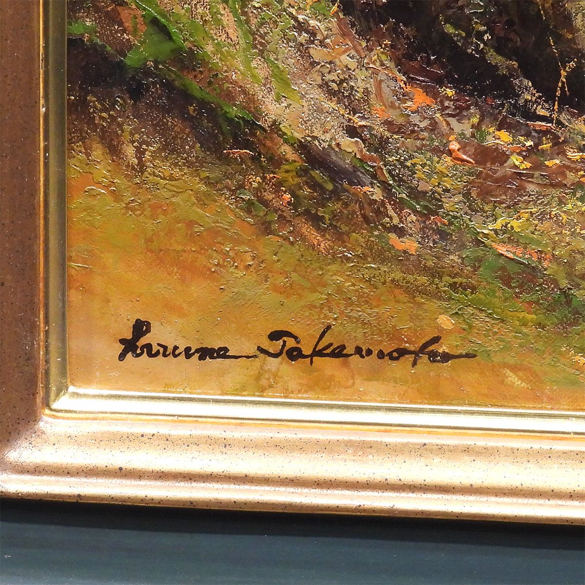 武本春根 秋想 ローテンブルグ 油彩12号 風景画 原画 油絵 絵画 真作保証 武本春根 秋想 ローテンブルグ 油彩12号 風景画 ドイツ 外国