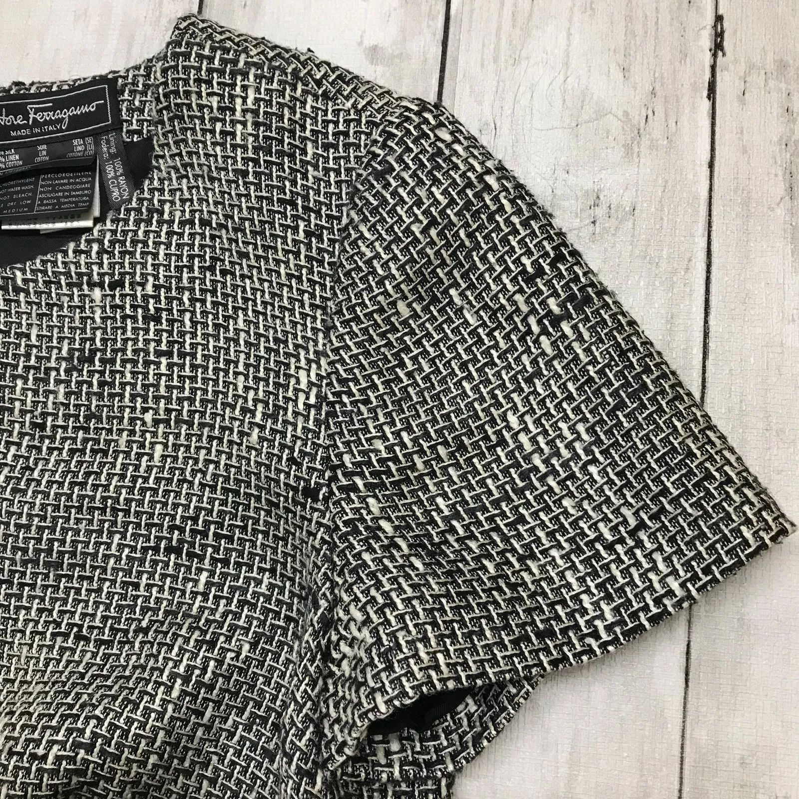 Salvatore Ferragamo 】サルヴァトーレフェラガモ ツイード