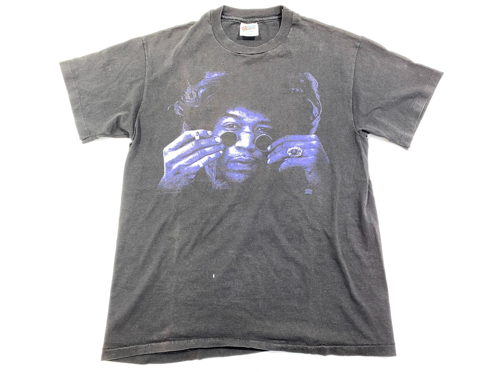 七重浜店752-1-251009】中古品 Hanes 90's Jimi Hendrix PURPLE HAZE