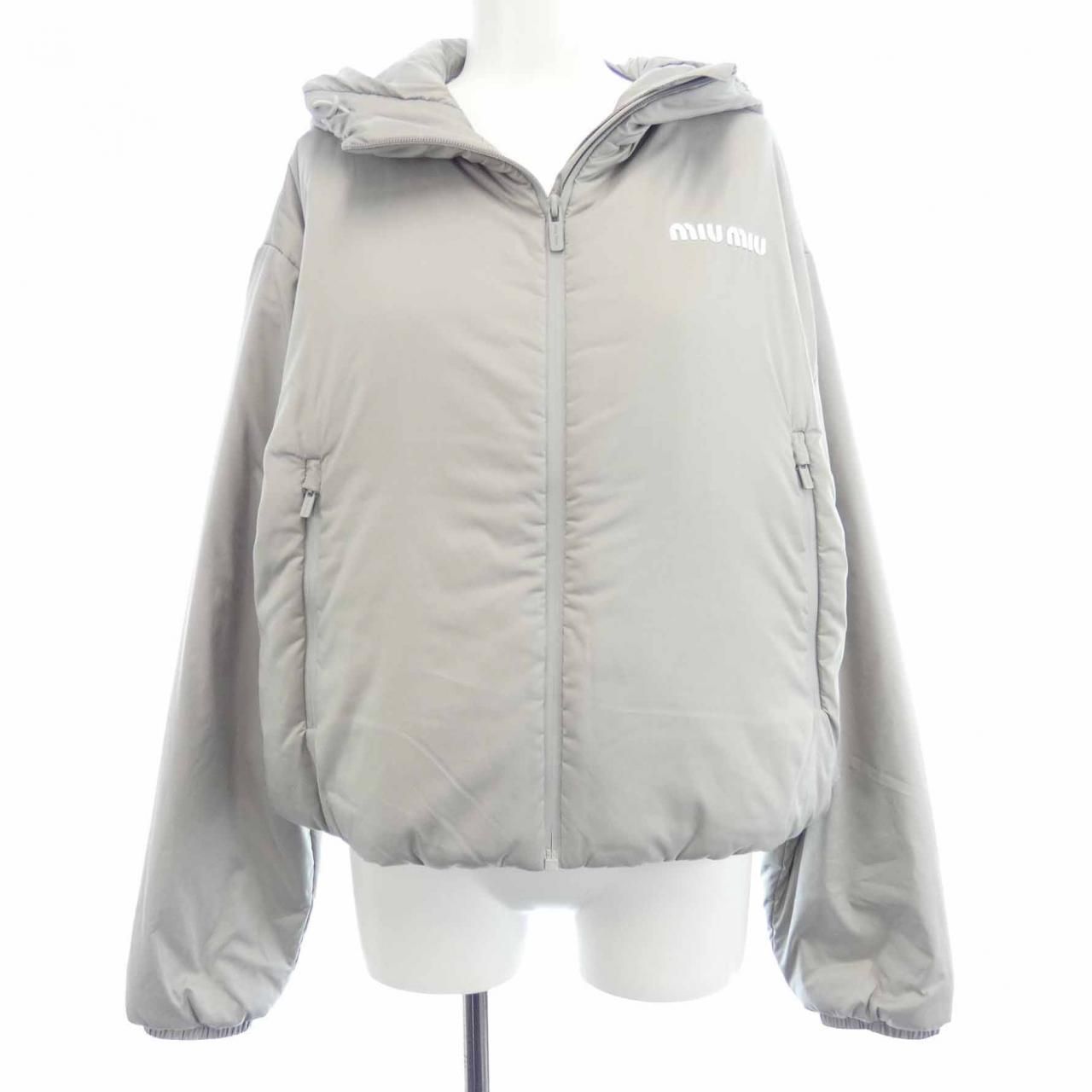 ミュウミュウ MIU MIU テクニカルポンジー ジャケット ML1156 SOOO 16ML ダウンジャケット