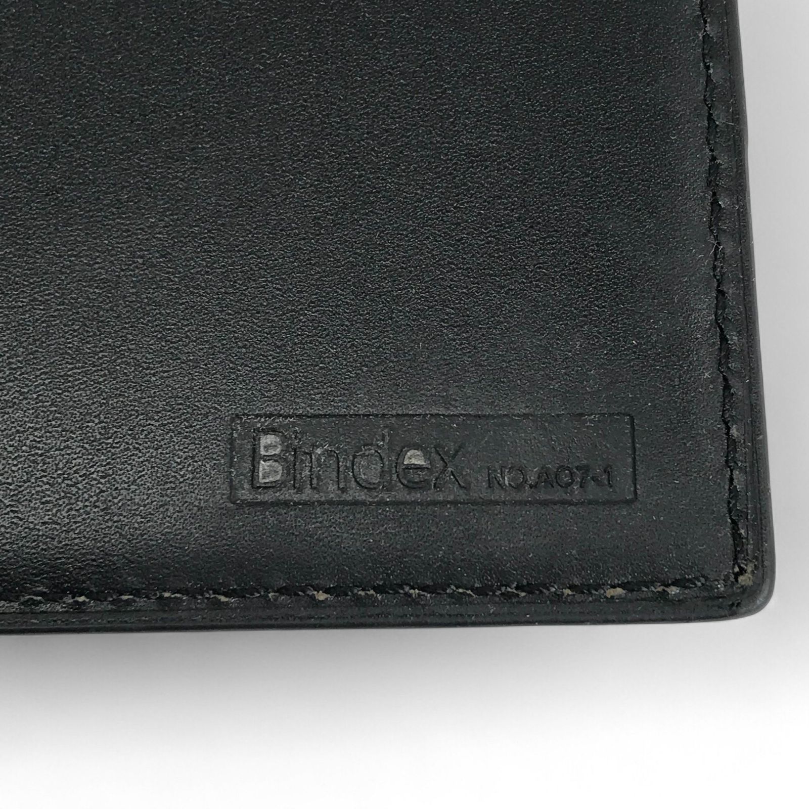 Bindex バインデックス AC11-1 バインダー ブラック A5 本革（バ