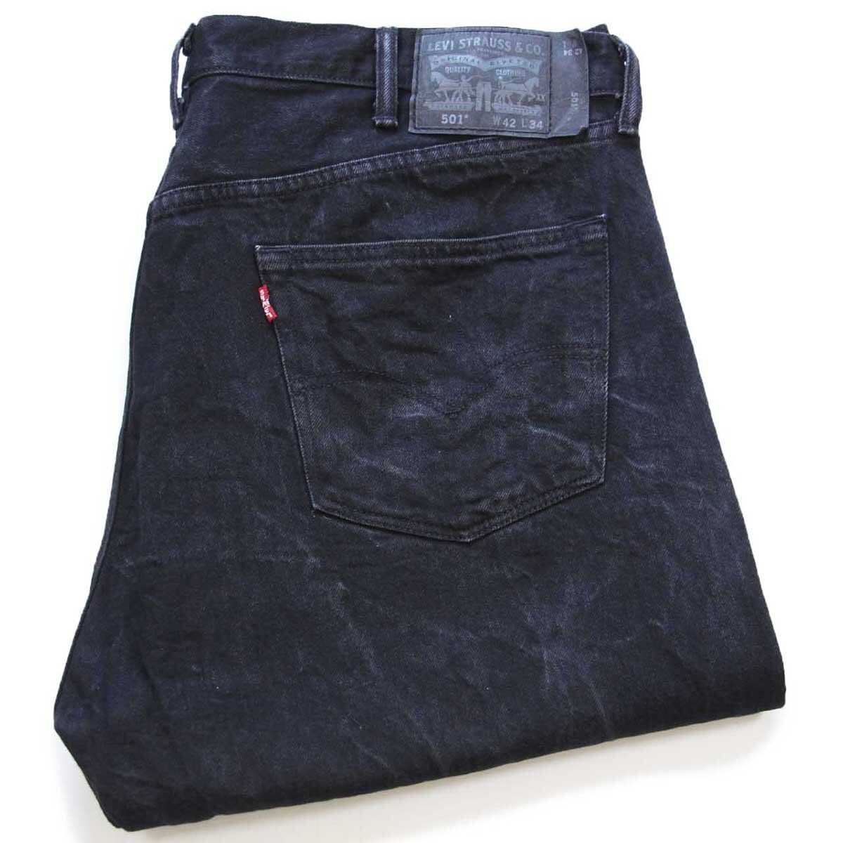 新品■LEVI'S リーバイス 501 メキシコ製 ブラックデニム w34 メキシコ製 Levi'sリーバイス 501 先染め ブラック デニムパンツ