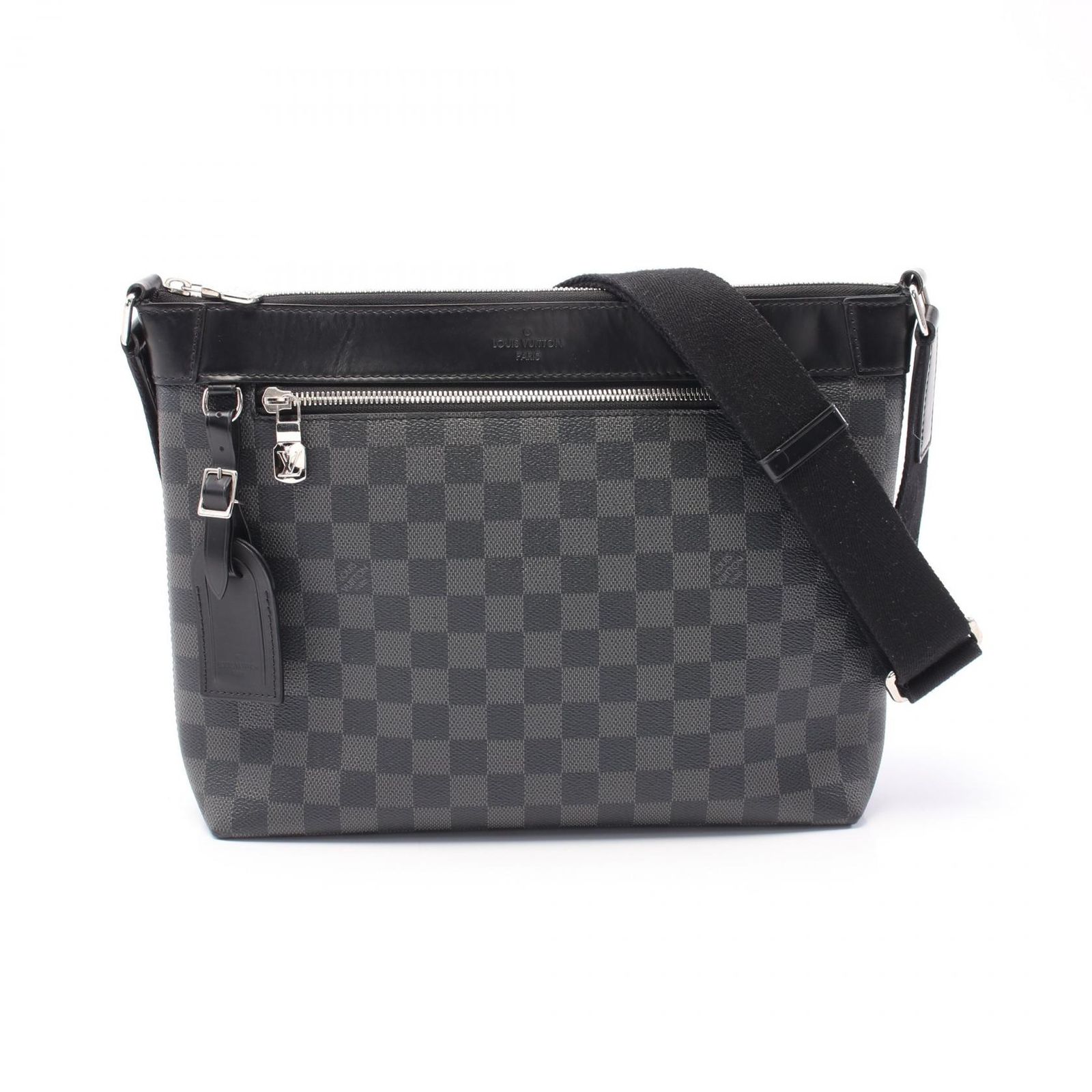ルイ ヴィトン LOUIS VUITTON ショルダーバッグ ミックPM NM ダミエグラフィット N40003 PVCコーティングキャンバス レザー ミックPM メンズ Used B