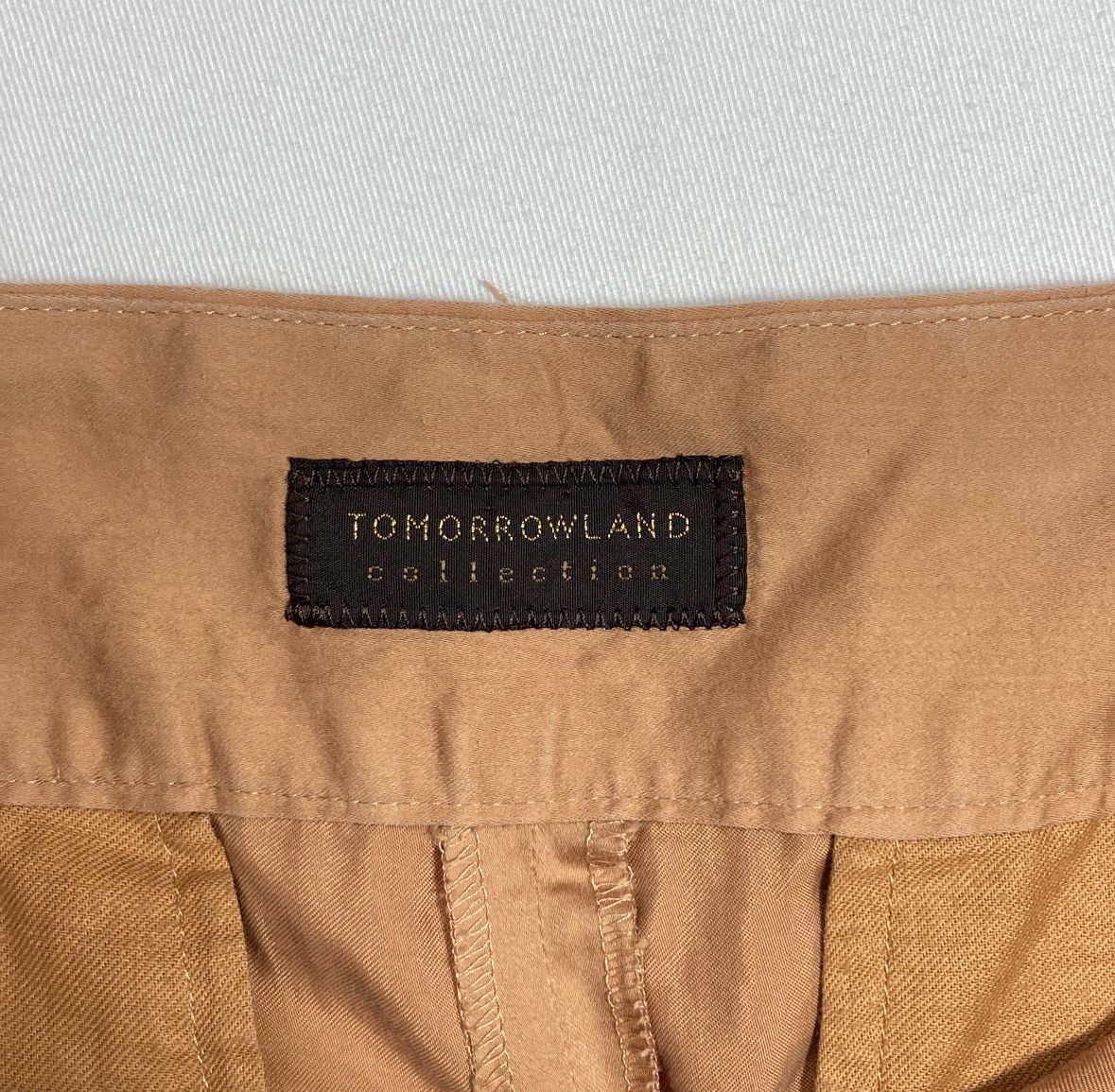 TOMORROWLAND トゥモローランド ワイドパンツ ベージュ レディース