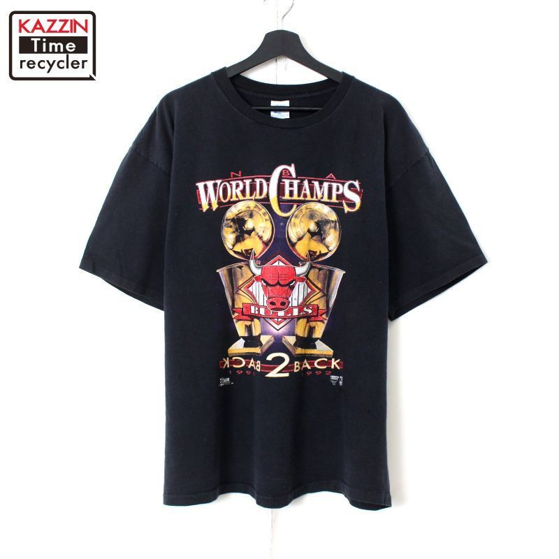 90s USA製 NBA vintage シカゴ・ブルズ SALEM 半袖Ｔシャツ メンズ 表記XXLサイズ