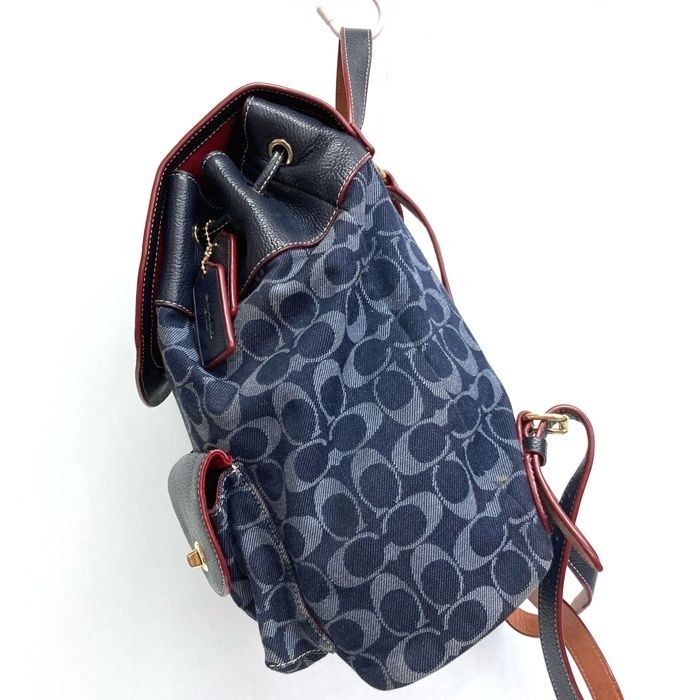 コーチ シグネチャー キャンバス レザー バックパック F37589 COACH コーチ シグネチャー リュック バックパック F37589