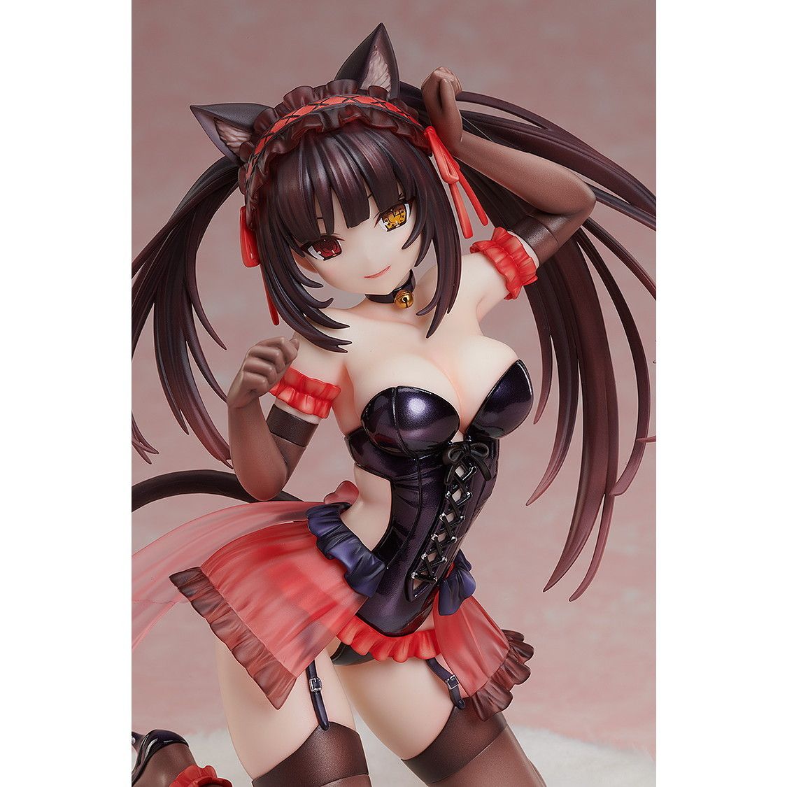 BARRET - 『デート・ア・バレット』原作版 時崎狂三(ときさきくるみ) 猫耳ver. 1/7 完成品 フィギュア KADOKAWA(カドカワ) ☆特価品 『デート・ア・バレット』原作版 時崎狂三 猫耳ver