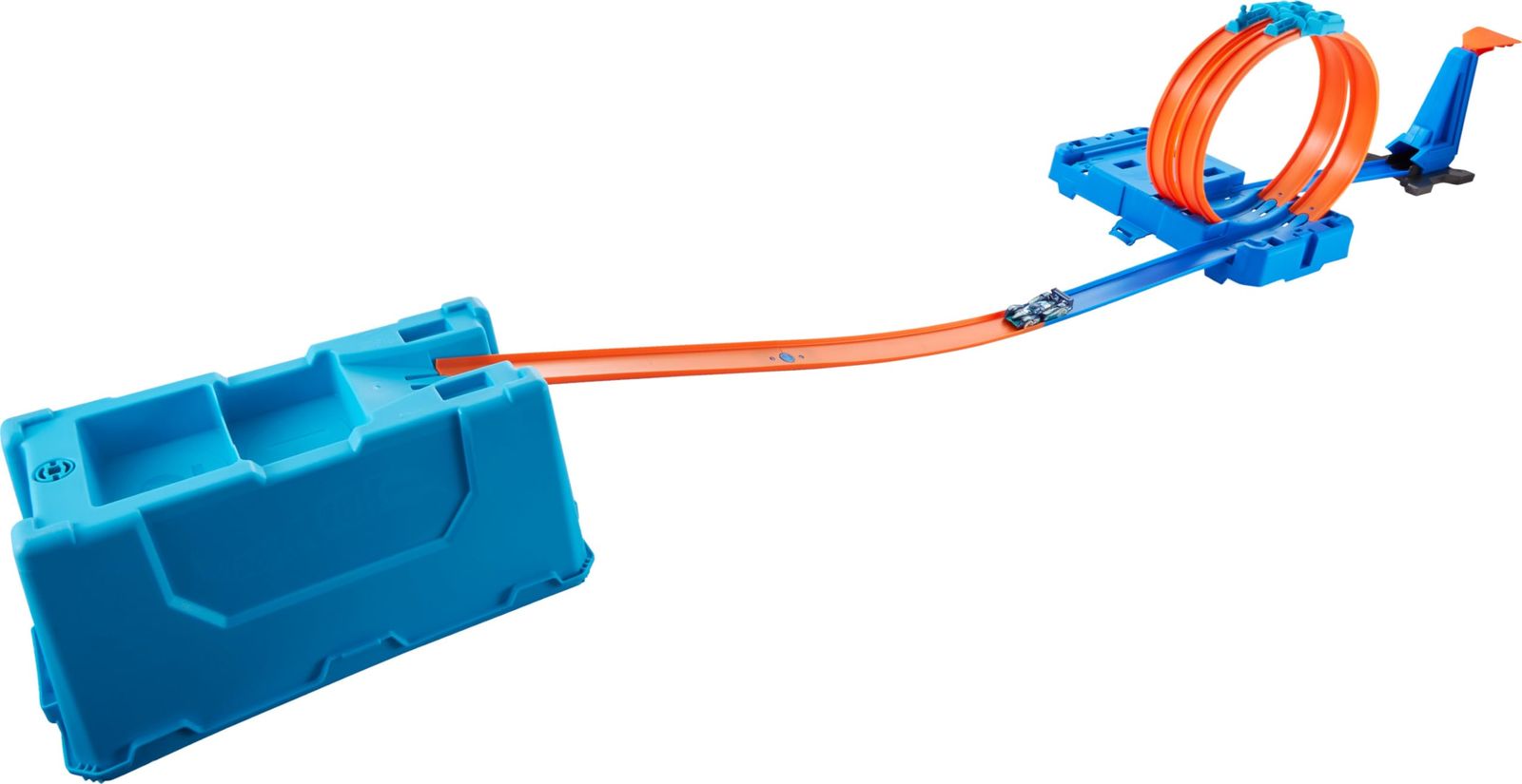 ホットウィール トラックビルダー ブルーループボックス FLK90 【公式