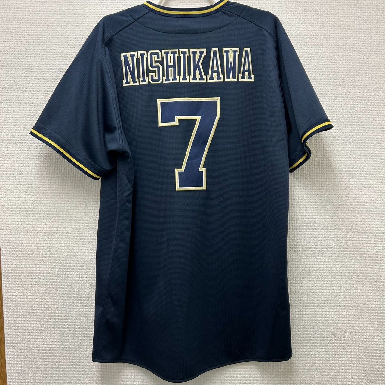 オリックスバッファローユニフォーム西川選手 7 サイズM オリックス Buffaloes 西川龍馬 7番 ユニフォーム Lサイズ