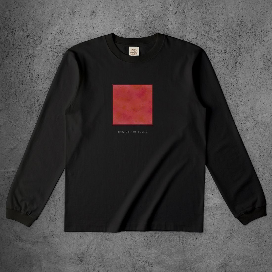 グラフィックロングTシャツ　How Do You Feel type - 006 -Long-
