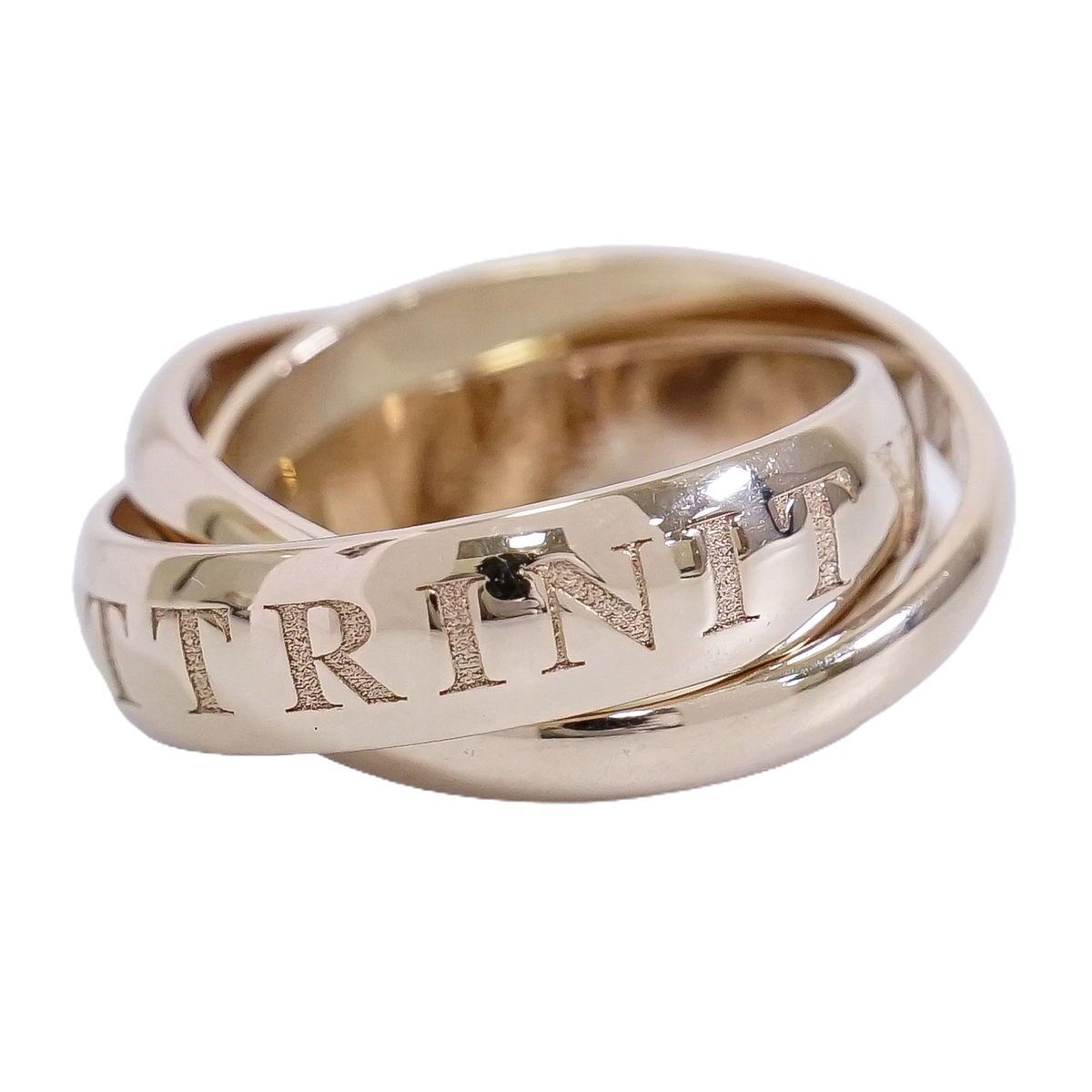 本物 カルティエ Cartier トリニティ OR AMOUR ET TRINITY 3連 750 SG 