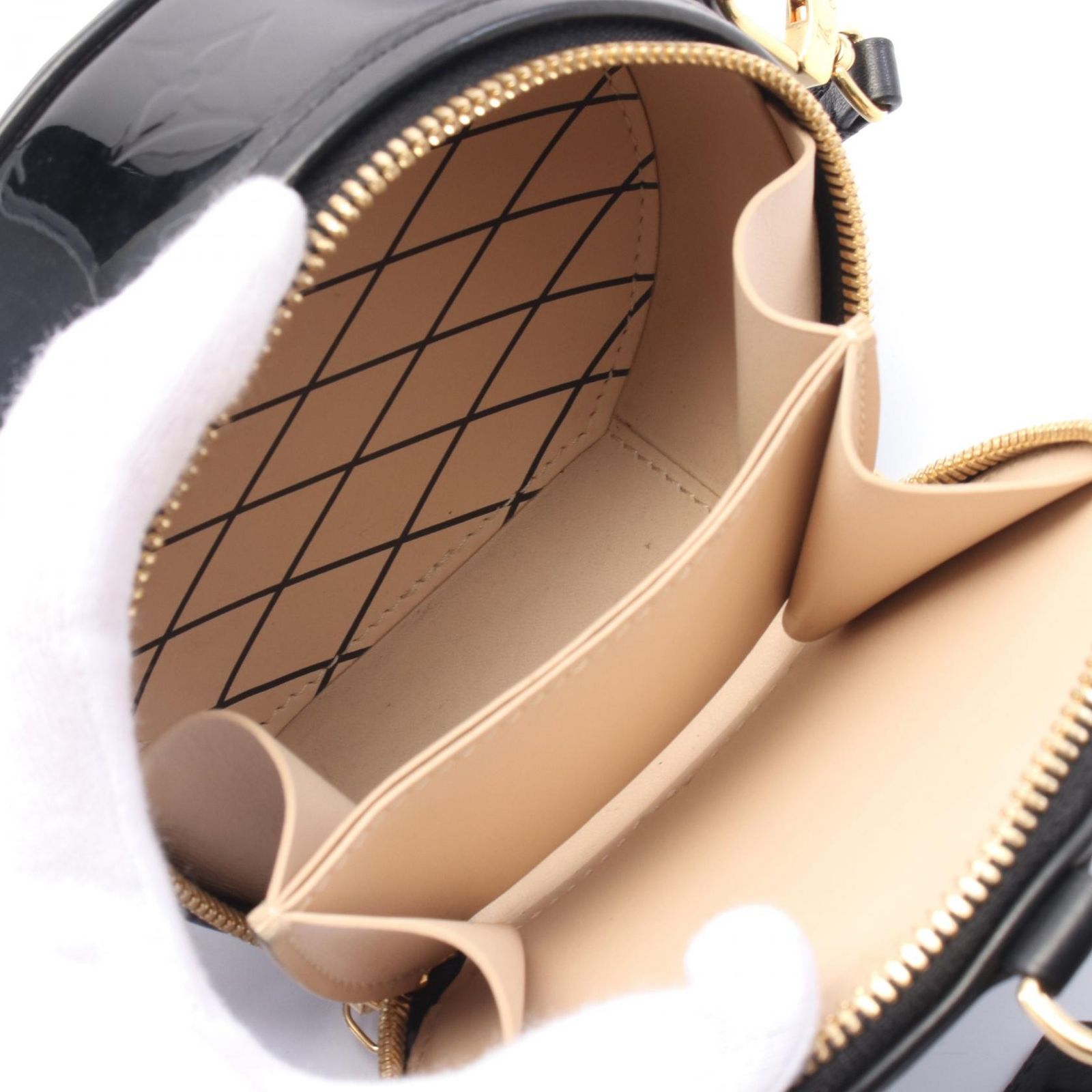 LINKABLE ウールキルトドッキングジレ ブラック ウールキルト