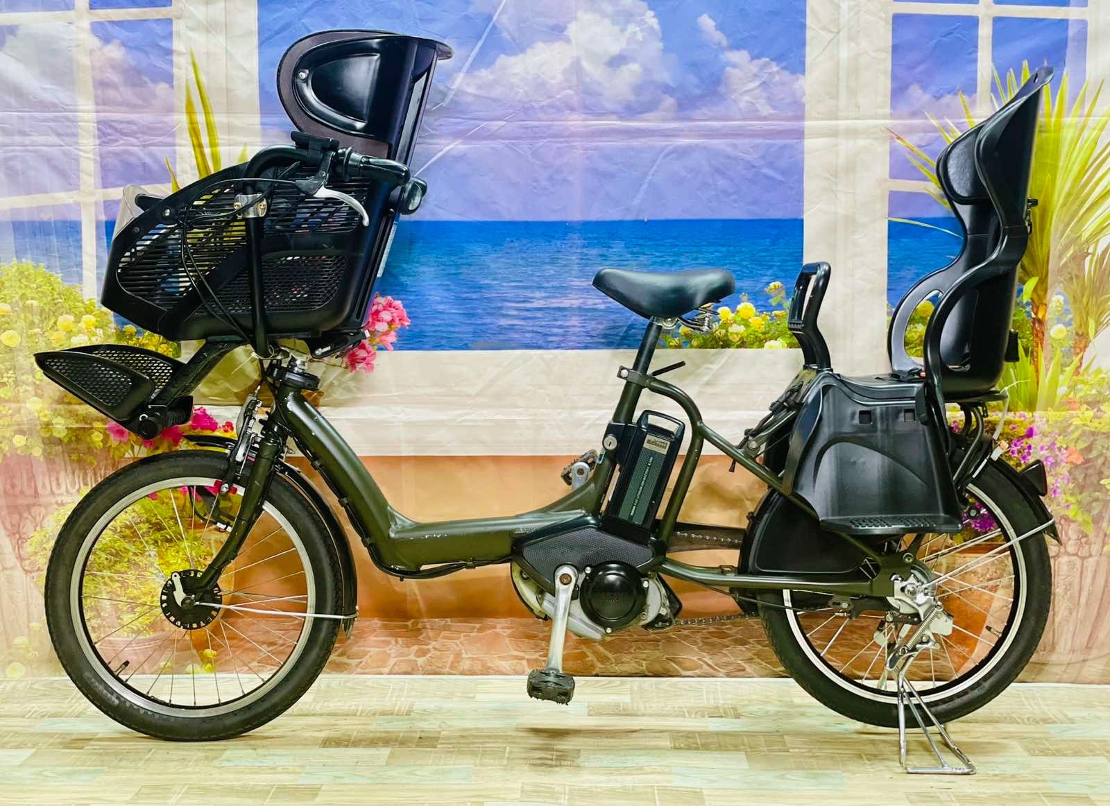 ✨美品✨室内保管✨バッテリー最高レベル8.7Ah✨ブリヂストン電動自転車 Bridgestone 電動アシスト自転車 電動アシストバッテリ-8.7ah 特価