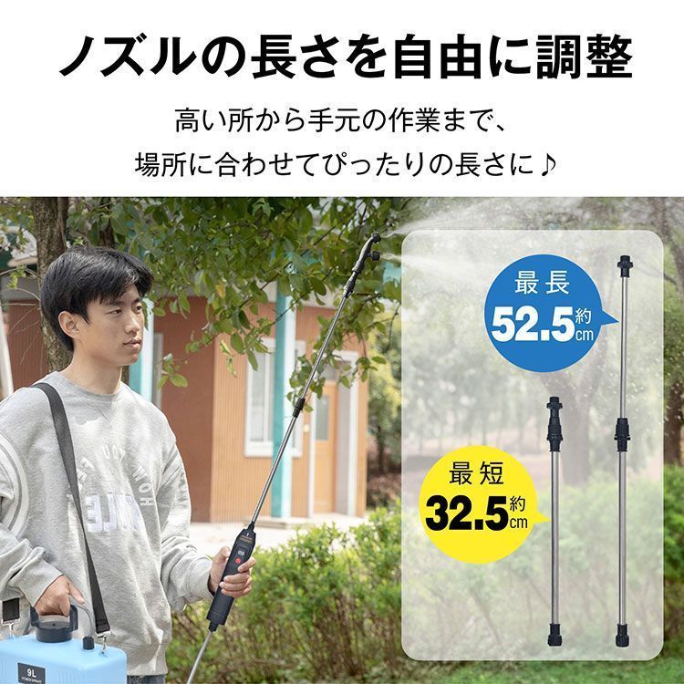 USBケ一プル付き 水やり