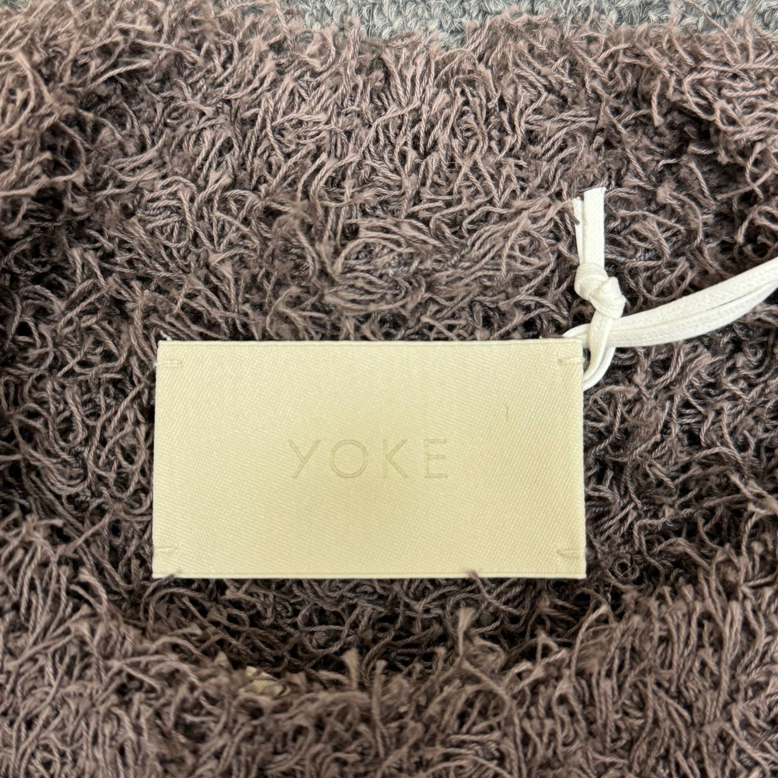 YOKE 22ss/BUSHY COTTON CREW NECK ヨーク 【公式通販】