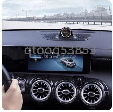 メルセデスベンツclaクラスW177 C118 W118 amg A35 A45 CLA35 CLA45 20192025 車中央制御ダッシュボードクォーツ時計