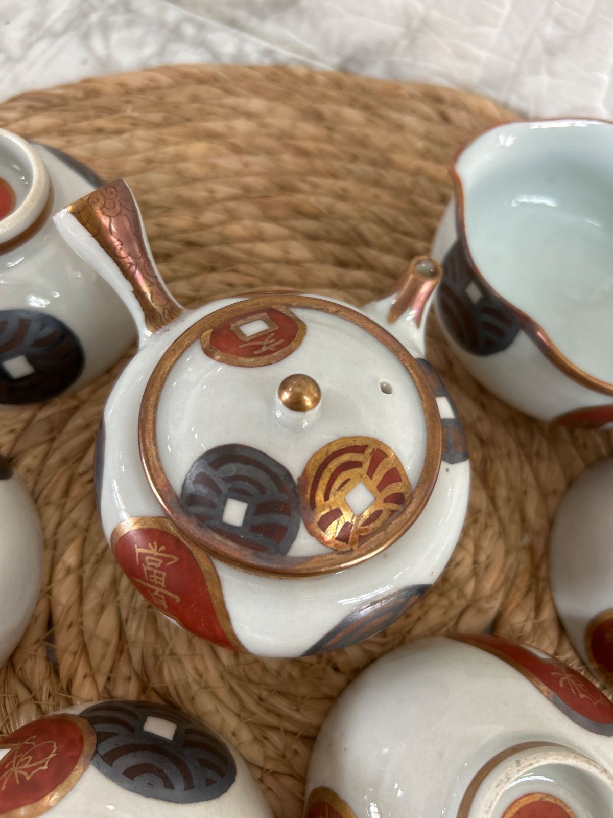 骨董　茶器 楽天市場】九谷焼 急須（骨董品・アンティーク｜アート・美術品