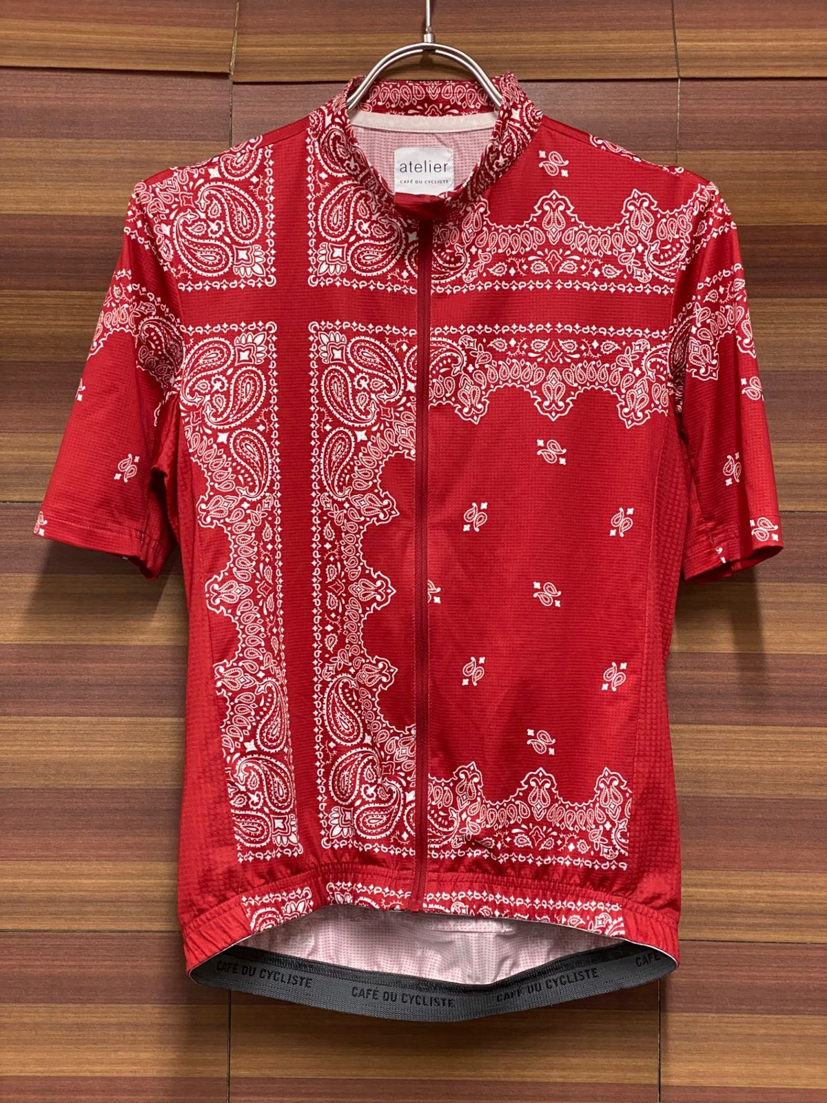 カフェドシクリステサイクルジャージ半袖レディースS