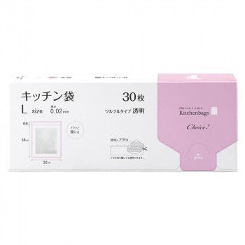 オルディ チョイスキッチン袋LD-L透明30P×84冊 11022701