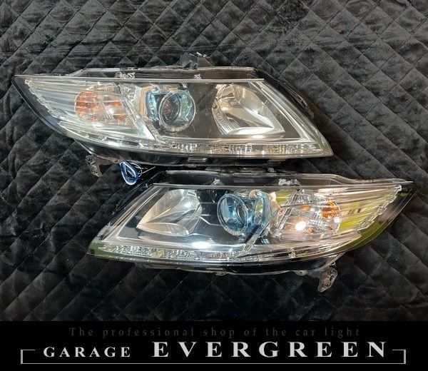 cr-z ZF1 左右ヘッドライト 点灯確認済 ウィンカーバルブ無し 楽天市場