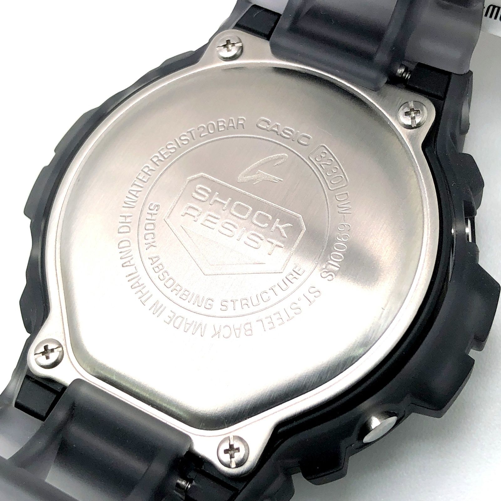 G-SHOCK ジーショック DW-6900LS-1 Color Skeleton カラースケルトン