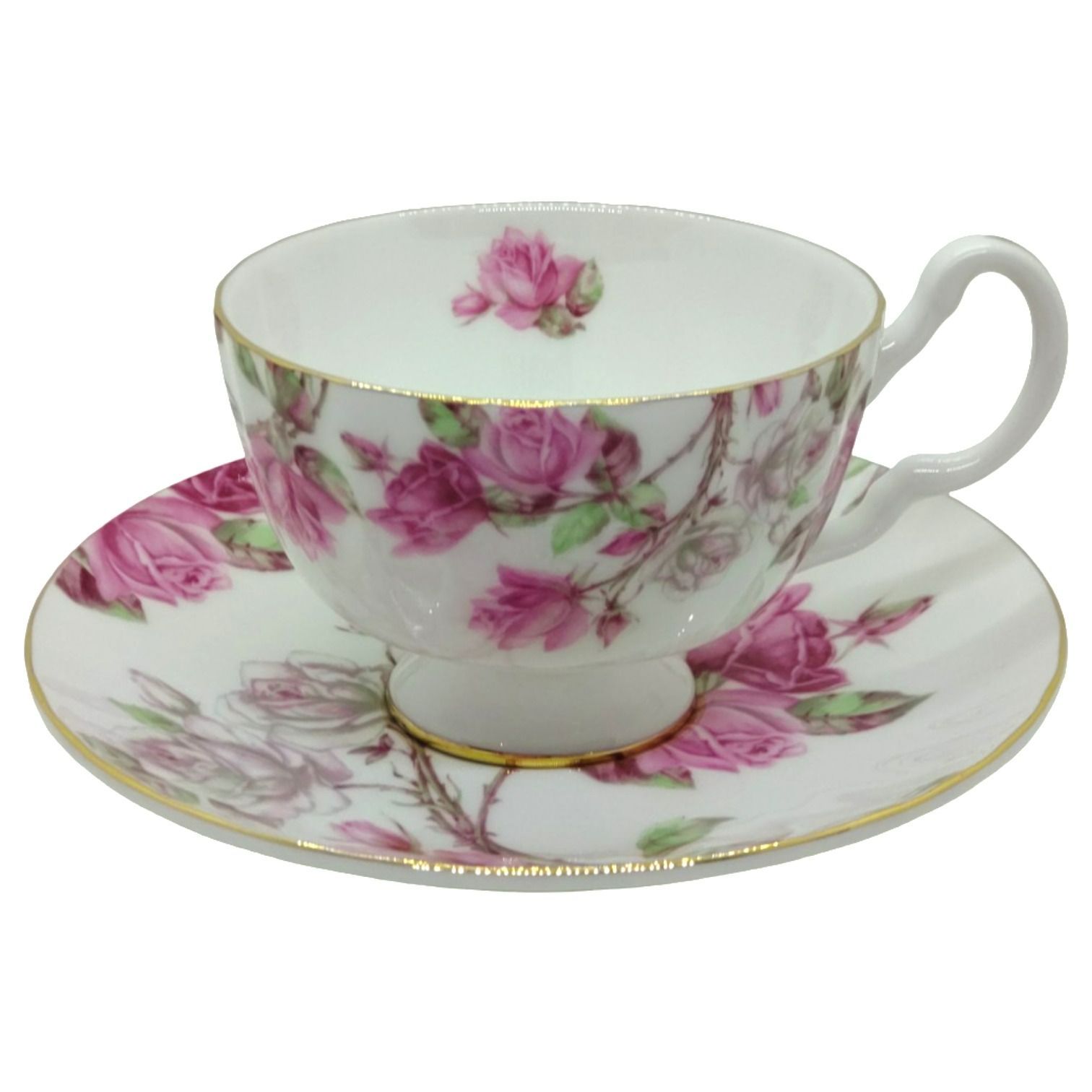新品】Aynsley(エインズレイ)エリザベスローズ ピンク ティーカップ