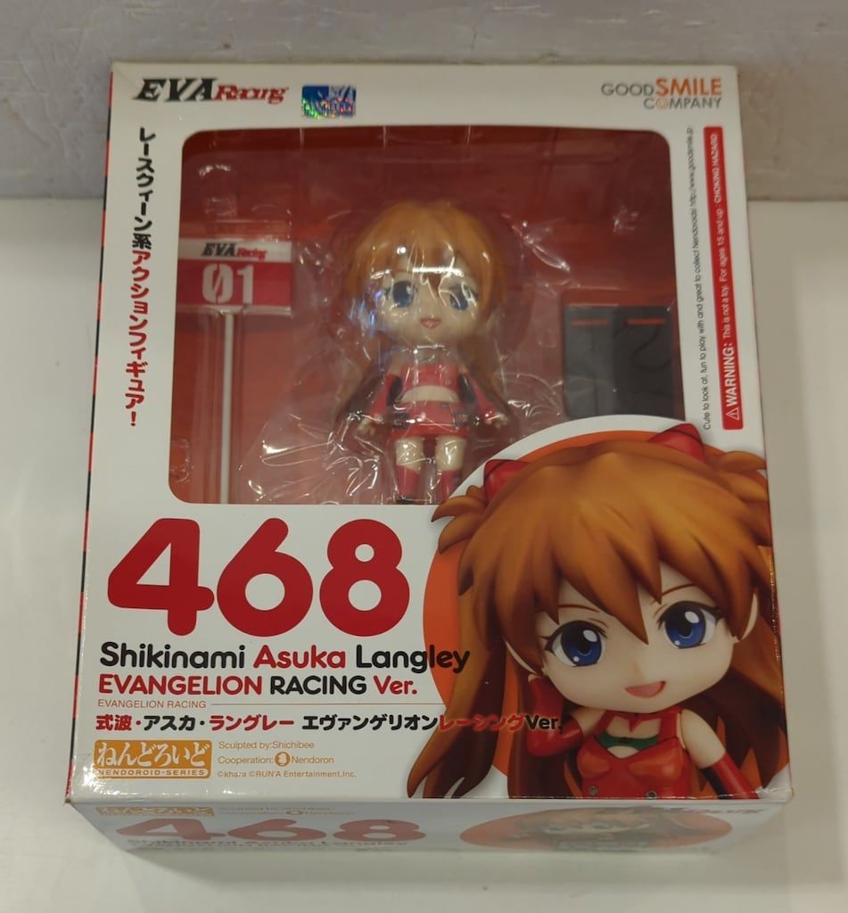 (未使用･未開封品)　ねんどろいど 式波・アスカ・ラングレー エヴァンゲリオンレーシングVer. f4u0baa ねんどろいど 式波・アスカ・ラングレー エヴァンゲリオン