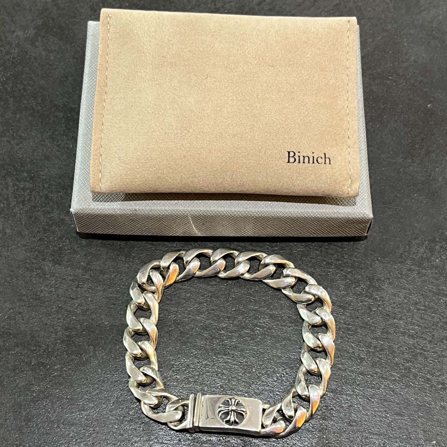 Binich クロス IDジョイント ブレスレット シルバー925 アクセサリー ビニッチ　80181A2