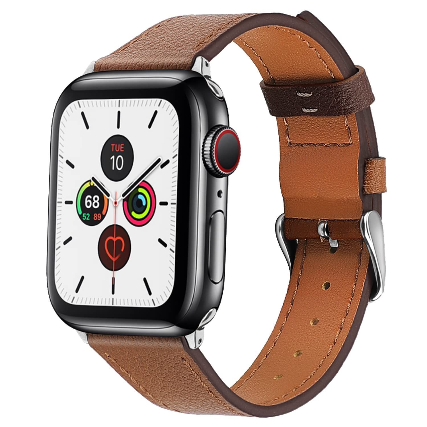 人気商品】本革 45mm/44mm/42mm/41mm/40mm/38mm アップルウォッチ 交換ベルトレザー Apple Apple Watch  Series 8/SE2/7/6/SE/5/4/3/2/1 対応 Watch iWatch バンド Apple メルカリShops