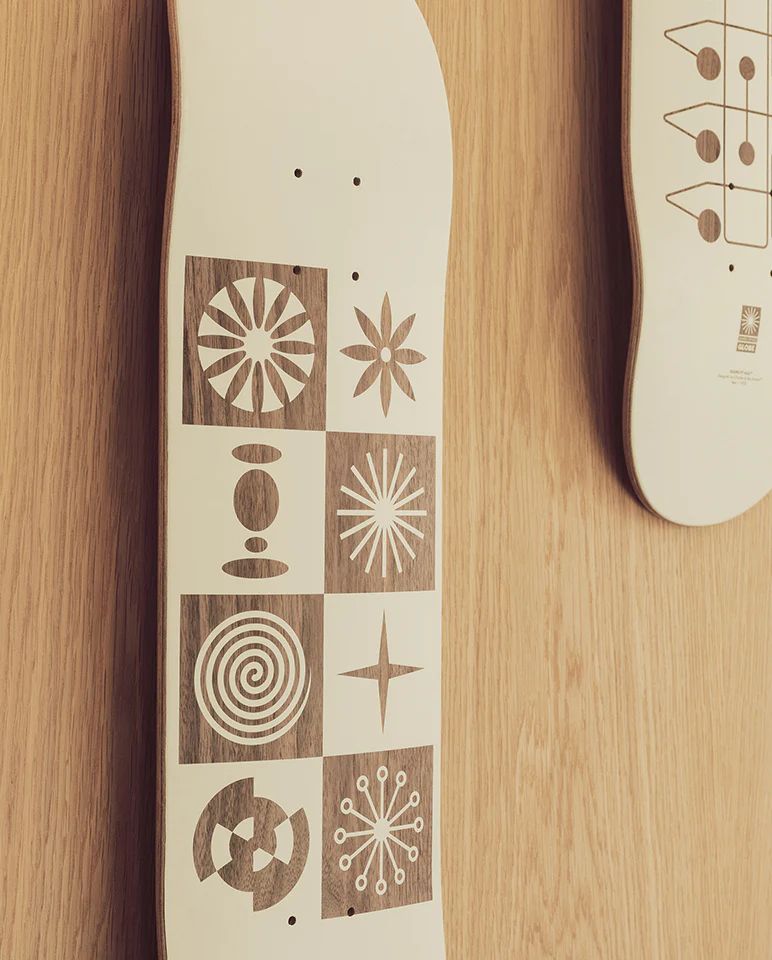 EAMES × GLOBE Shilhouette Deck - Solar Do Nothing デッキ グローブ