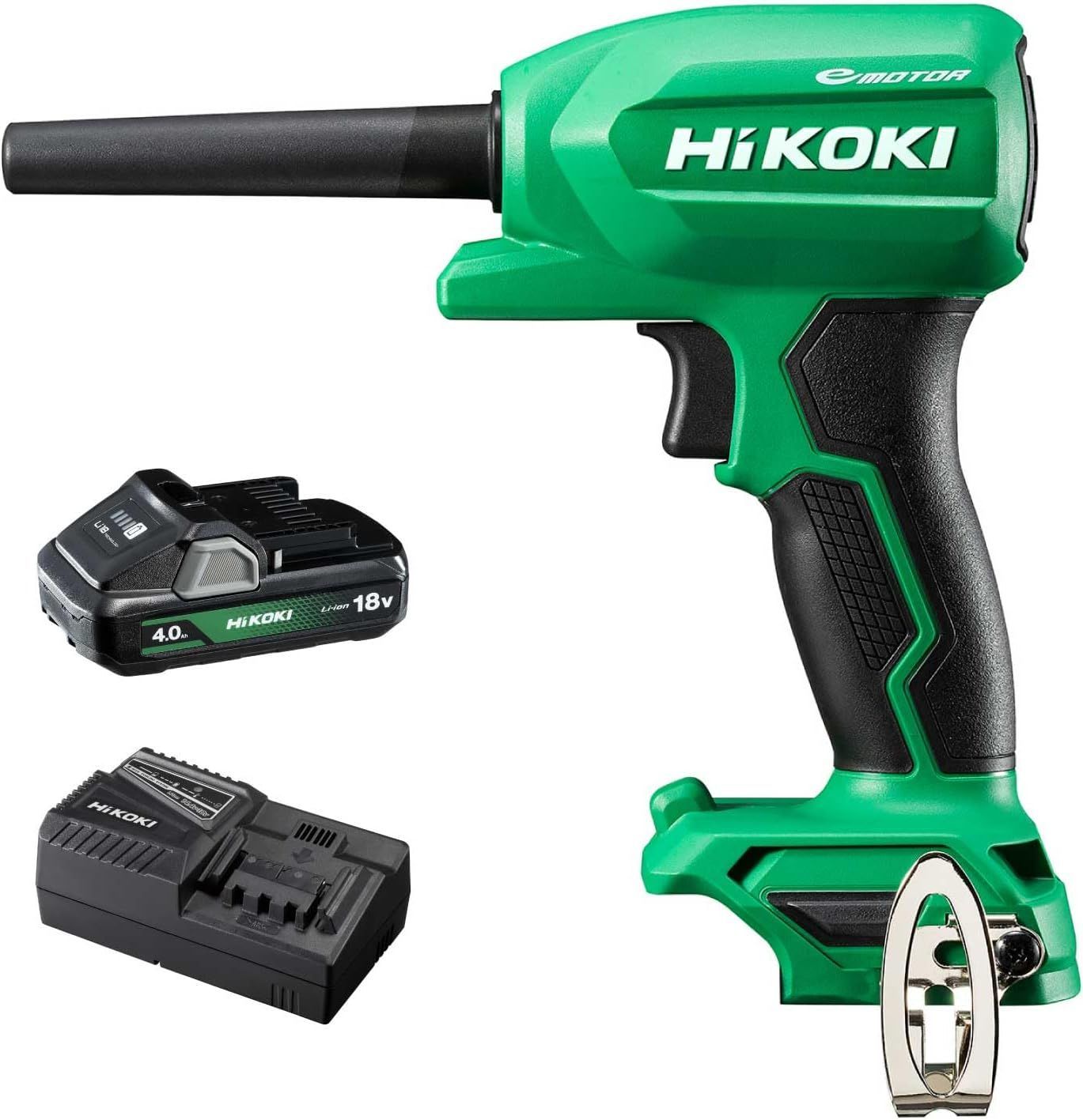 HiKOKI ハイコーキ 18V充電式エアダスター RA18DA NN スターターキット4 セット