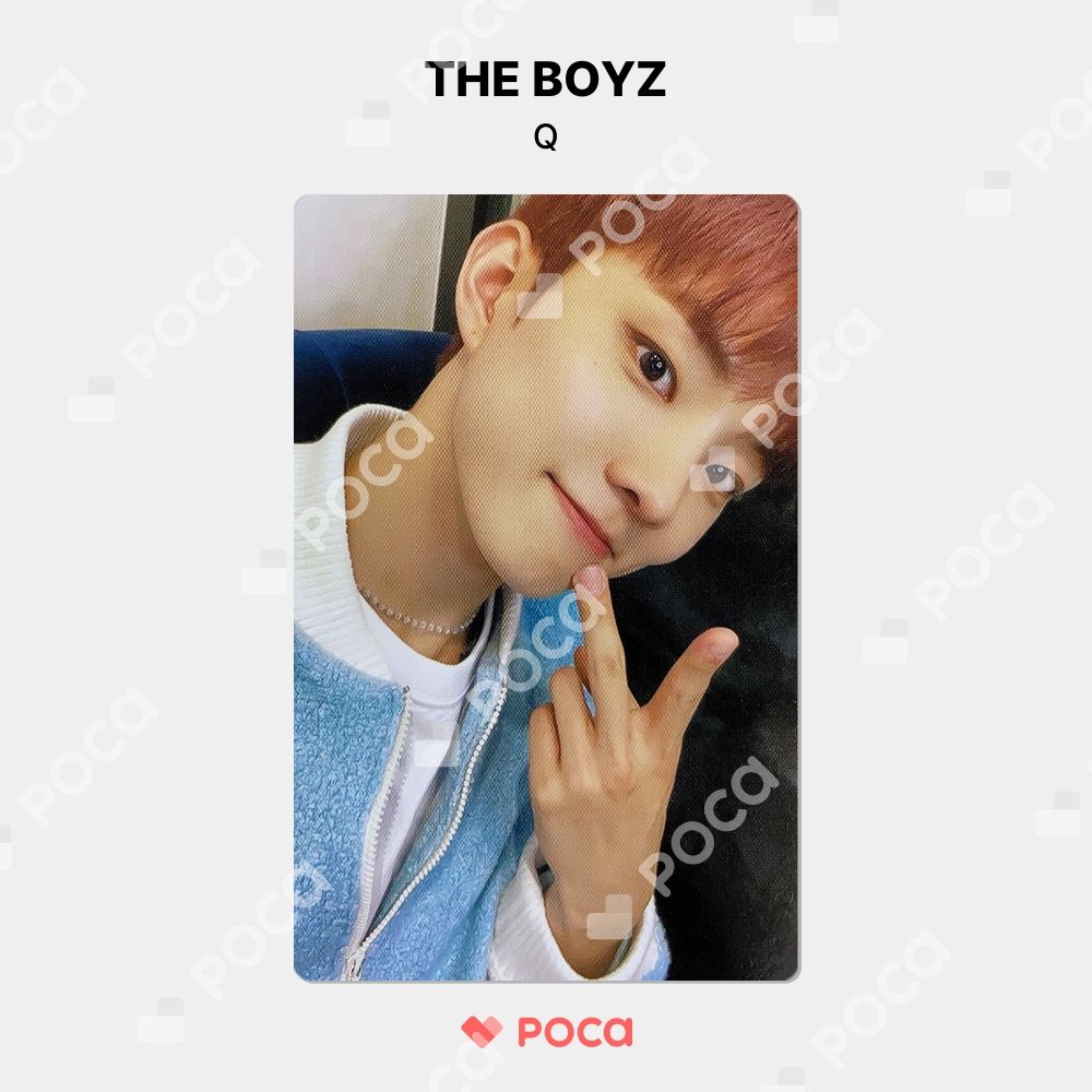 THE BOYZ キュー】 THRILL-ING ミュージックスポット 公式 トレカ 
